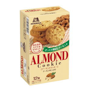 森永 アーモンドクッキー 12枚入×5個［ボール販売］