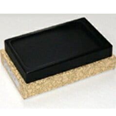 【送料無料】志昌堂 書道用品・硯 国産硯石 五三寸 本石 G-0943 [150*90mm]