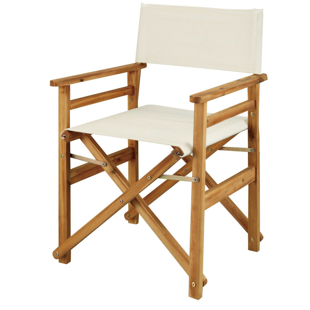 【送料無料】CAPTAIN STAG キャプテンスタッグ CSクラシックス FDディレクターチェア ホワイト UP-1030