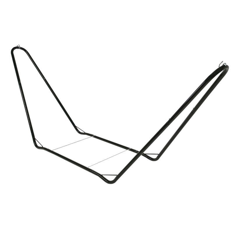 【送料無料】CAPTAIN STAG キャプテンスタッグ スチールポールハンモック用スタンド3 ブラック UD-2015