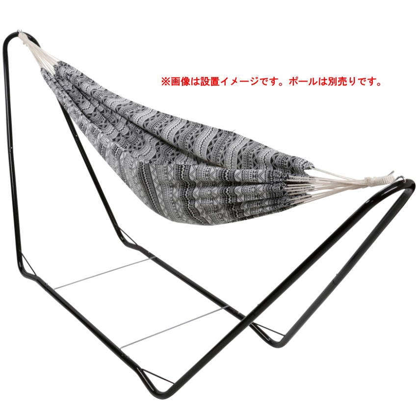 【送料無料】CAPTAIN STAG キャプテンスタッグ CSブラックラベル ハンモック ジオメトリック UD-2018
