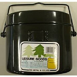 メーカー欠品中 次回5月中旬入荷予定です　オオイ金属　飯盒　兵式　4合炊き No.811 はんごう