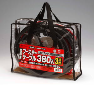 【送料無料】大自工業 メルテック ブースターケーブル 380A 3.5m BC-380