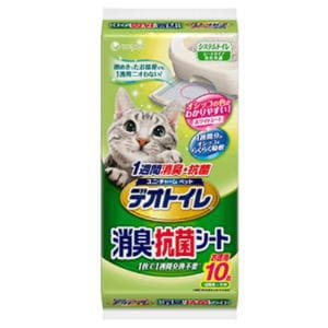 ユニ・チャーム 一週間消臭・抗菌デオトイレ取りかえ専用 消臭シート 10枚