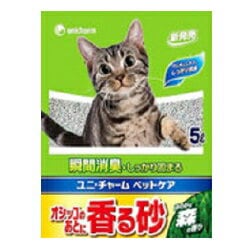 ユニ・チャーム オシッコのあとに香る砂 ほのかな森の香り 5L