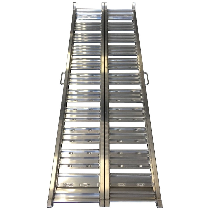 【送料無料】【法人限定】シンセイ アルミブリッジ 180-25-0.5ｔ 2本1セット 【メーカー直送・代引不可・置配不可】