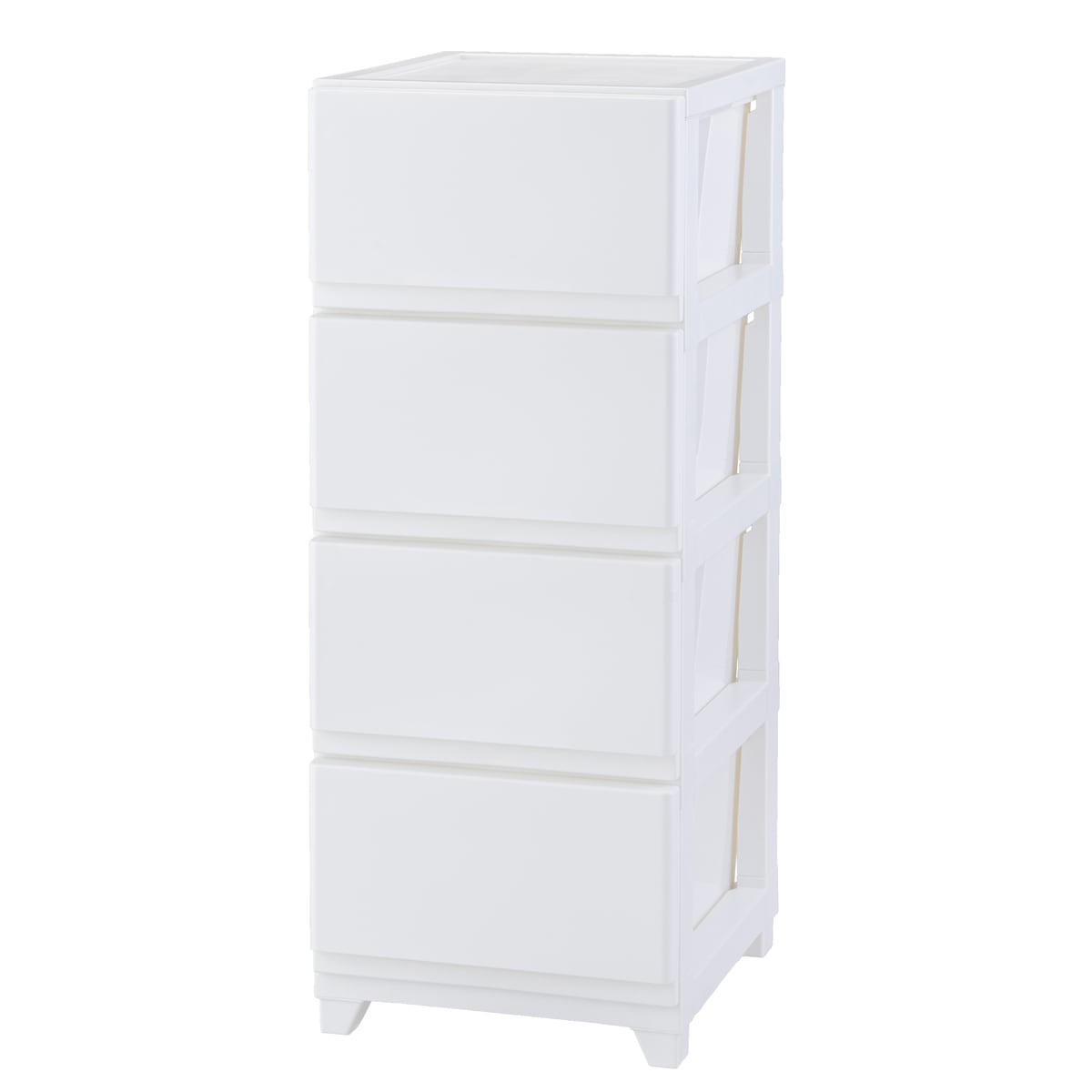 【送料無料】JEJ デコニーシーヴォ 4段 ホワイト 106504