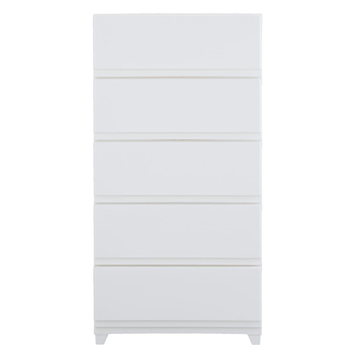 【送料無料】JEJ デコニーシーヴォワイド 5段 ホワイト 108720