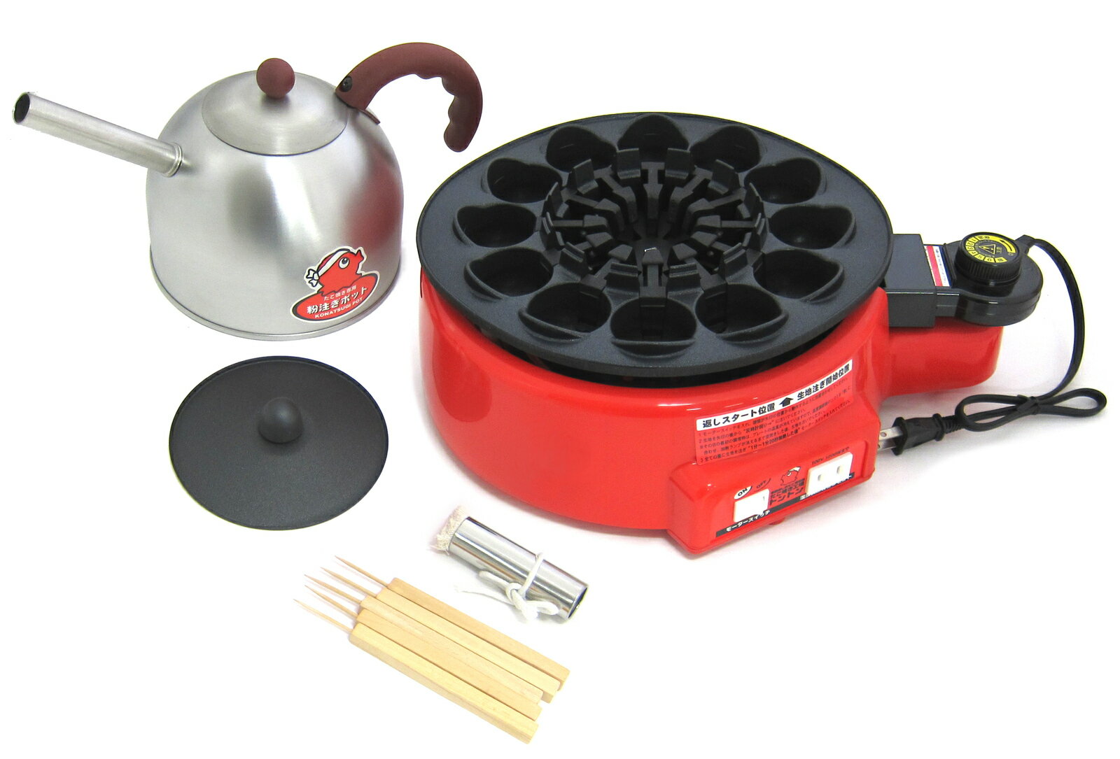 【送料無料】杉山金属 たこ焼き 工場 トントン KS-2614