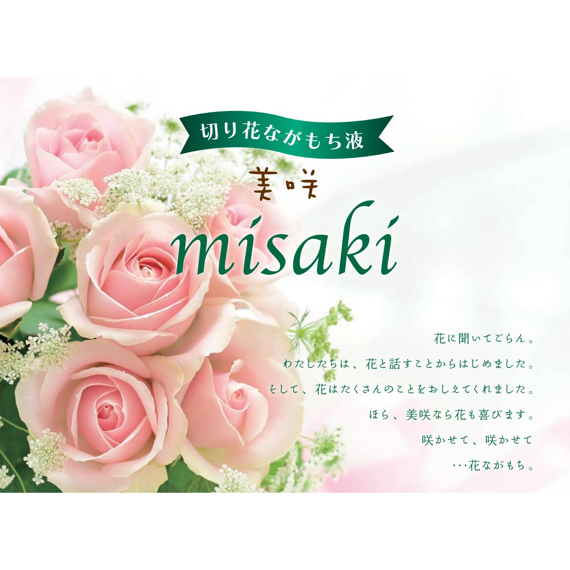 OATアグリオ 美咲 切り花長持ち液 320ml | 農薬・肥料・用土,園芸用