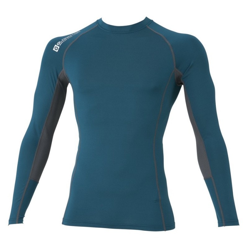 グラディエーター コンプレッションシャツ ハイブリッドパワーサポート Ｇ1108 アイビー Ｍ