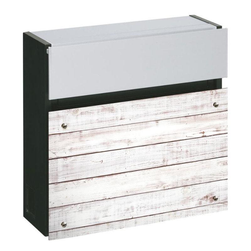 【送料無料】丸三タカギ フェイサス フラットタイプ NFS-12-N ホワイトウッド ポスト