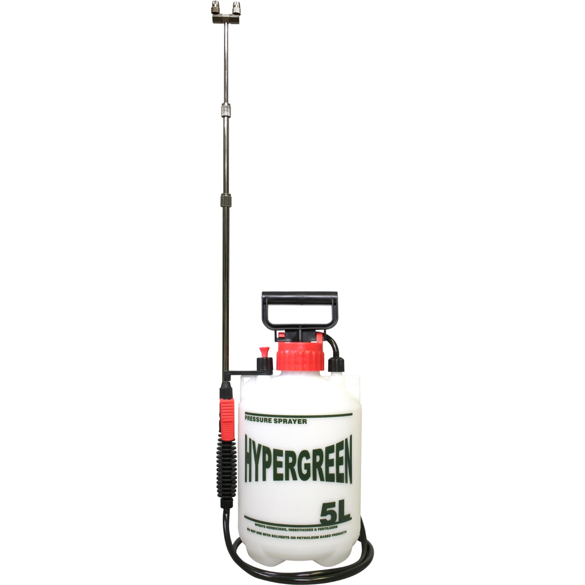 マルハチ産業 蓄圧式噴霧器 ハイパー 5L 3段伸縮2頭口 T-5900