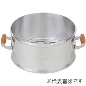 【送料無料】ナカオ アルミセイロ 34cm すのこ付