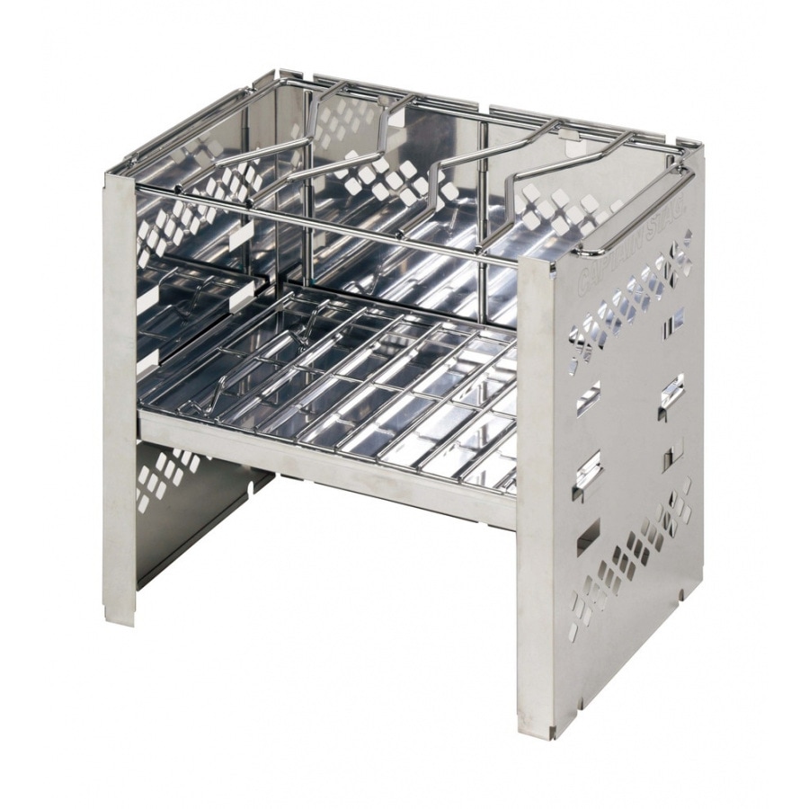 送料無料】キャプテンスタッグ BBQステンレスグリル650 UG-68