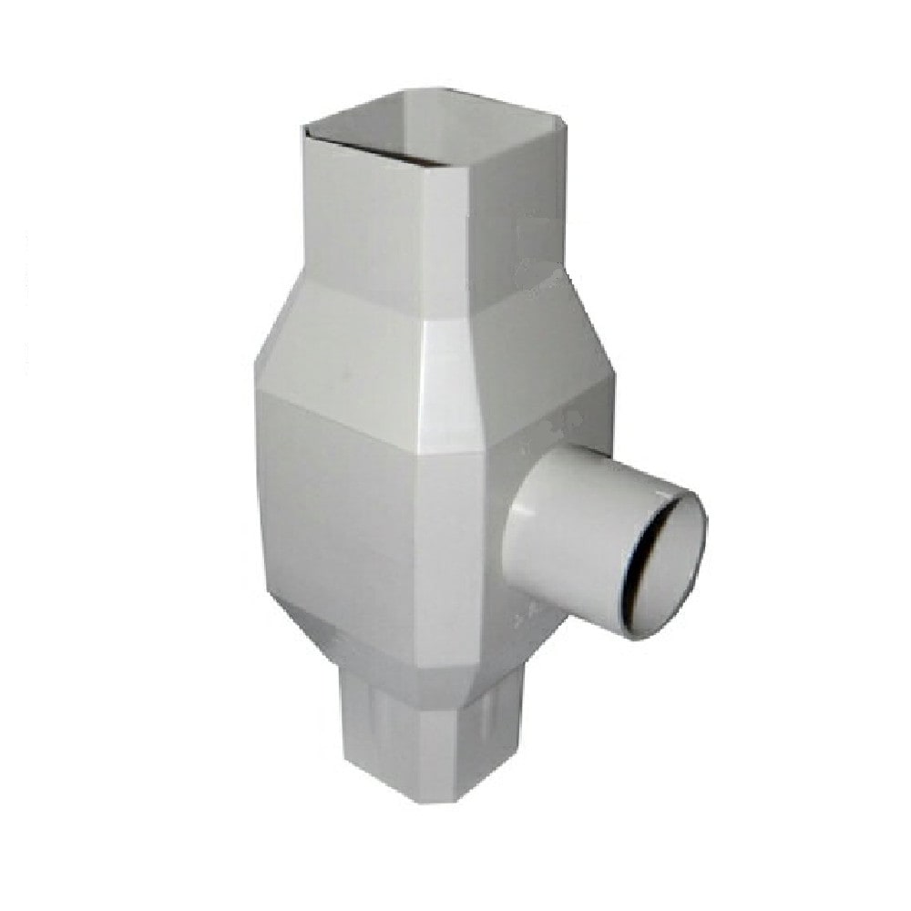 【送料無料】雨音くん ジェットライン T15専用 集水継手 白 SW15