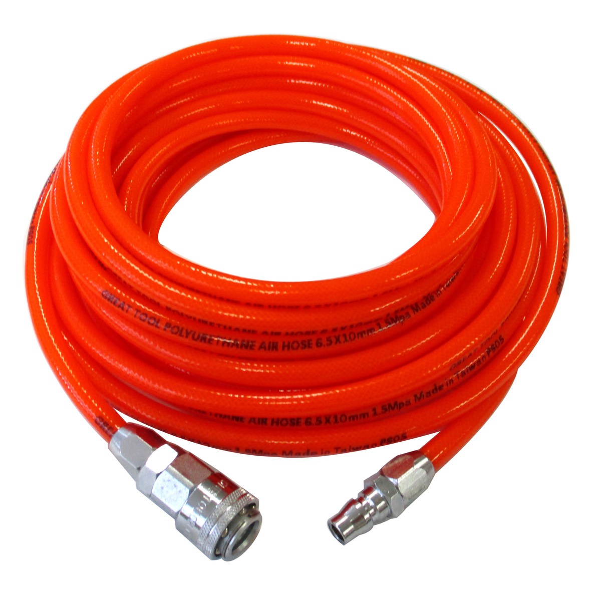 コイルエアーホース ワンタッチカプラ付 3m 内径5mm×外径8mm