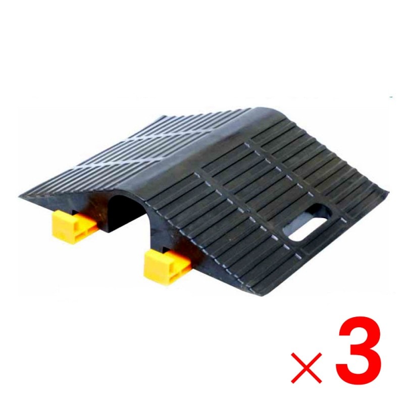 【送料無料】岩崎製作所 連結式 送水ホースプロテクター 50mmホース用 02HP050R 3枚セット販売