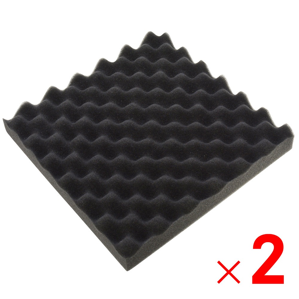 八幡ねじ 凹凸クッション材 小波 厚み30mm 0 0mm 2個 ケース販売 脚立 金物 資材 ゴム スポンジ素材 アークランドオンライン