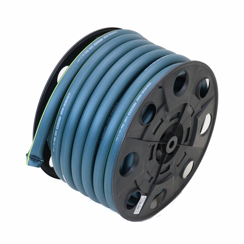【送料無料】カクイチ 散水用ホース 内径22mm×外径28mm 25M GARDEN グリーン＋ライムグリーンライン G432C