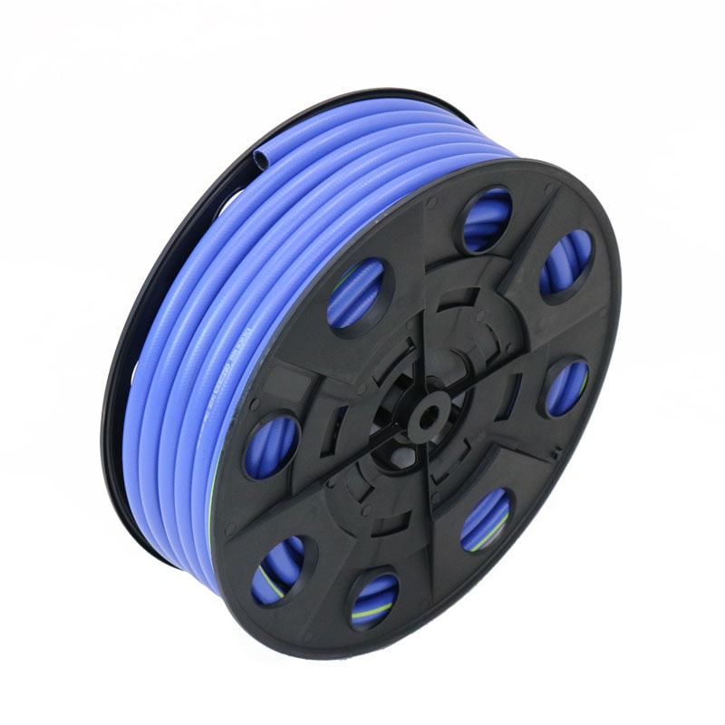 【送料無料】カクイチ 散水用ホース 内径12mm×外径16mm 40M GARDEN ブルー＋ライムグリーンライン G433C