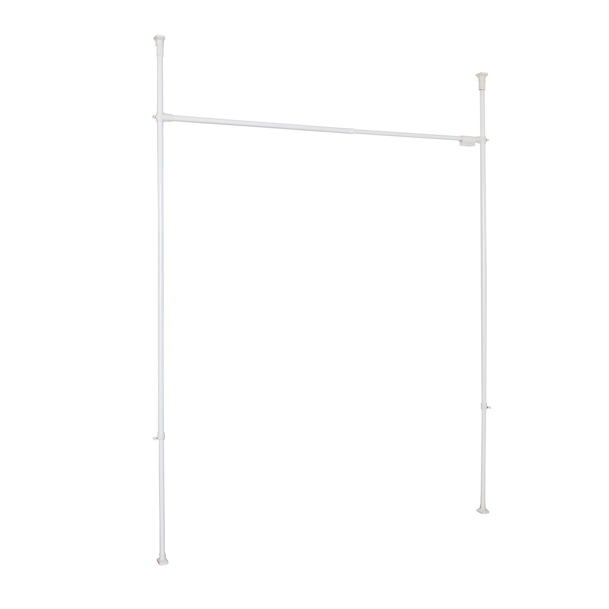 【送料無料】平安伸銅工業 突っ張り間仕切カーテンポール ホワイト TNP-4