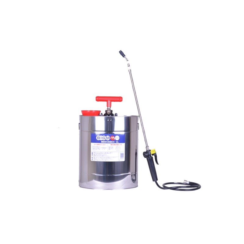 【送料無料】BIGMマルヤマ ステンレス製噴霧器 10Ｌ 伸縮ノズル付 肩掛式 S10型DX