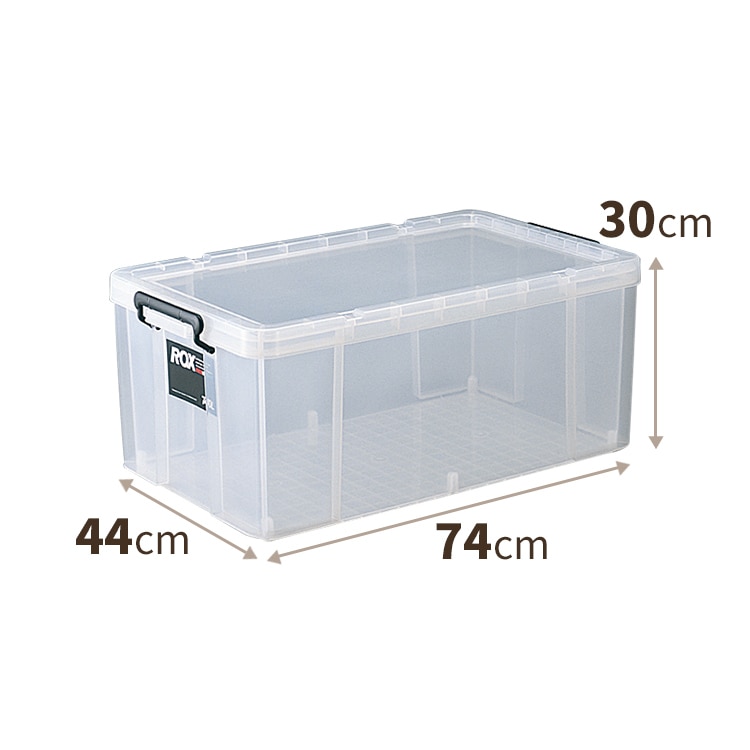 送料無料】天馬 クローゼット収納 ロックス 740L 収納ケース×3個