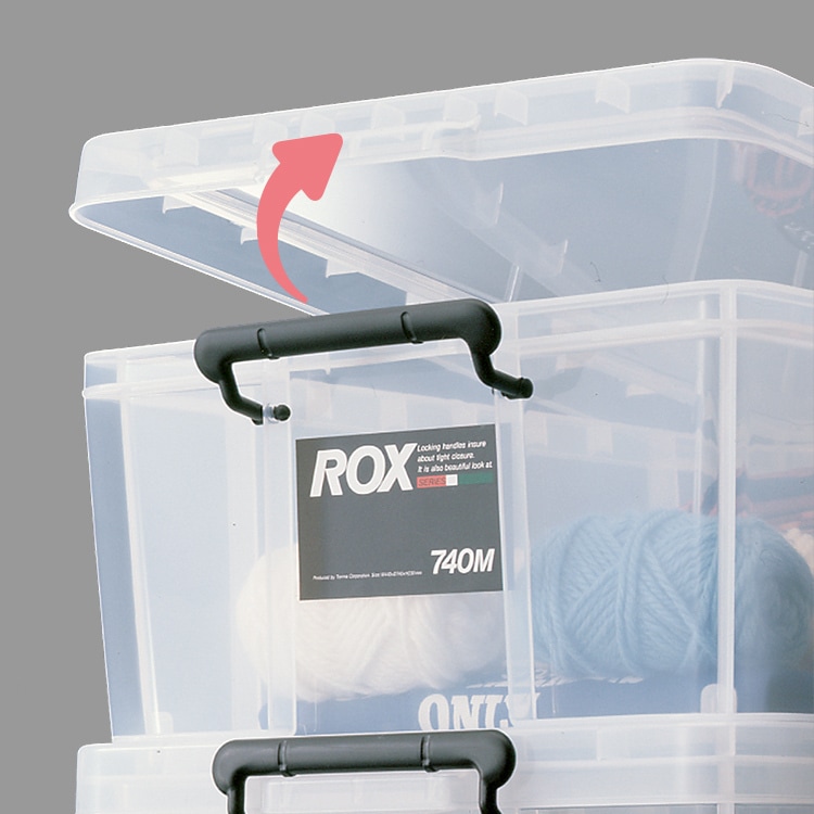 入れ物 送料無料】天馬 クローゼット収納 ロックス 740L 収納ケース×3個