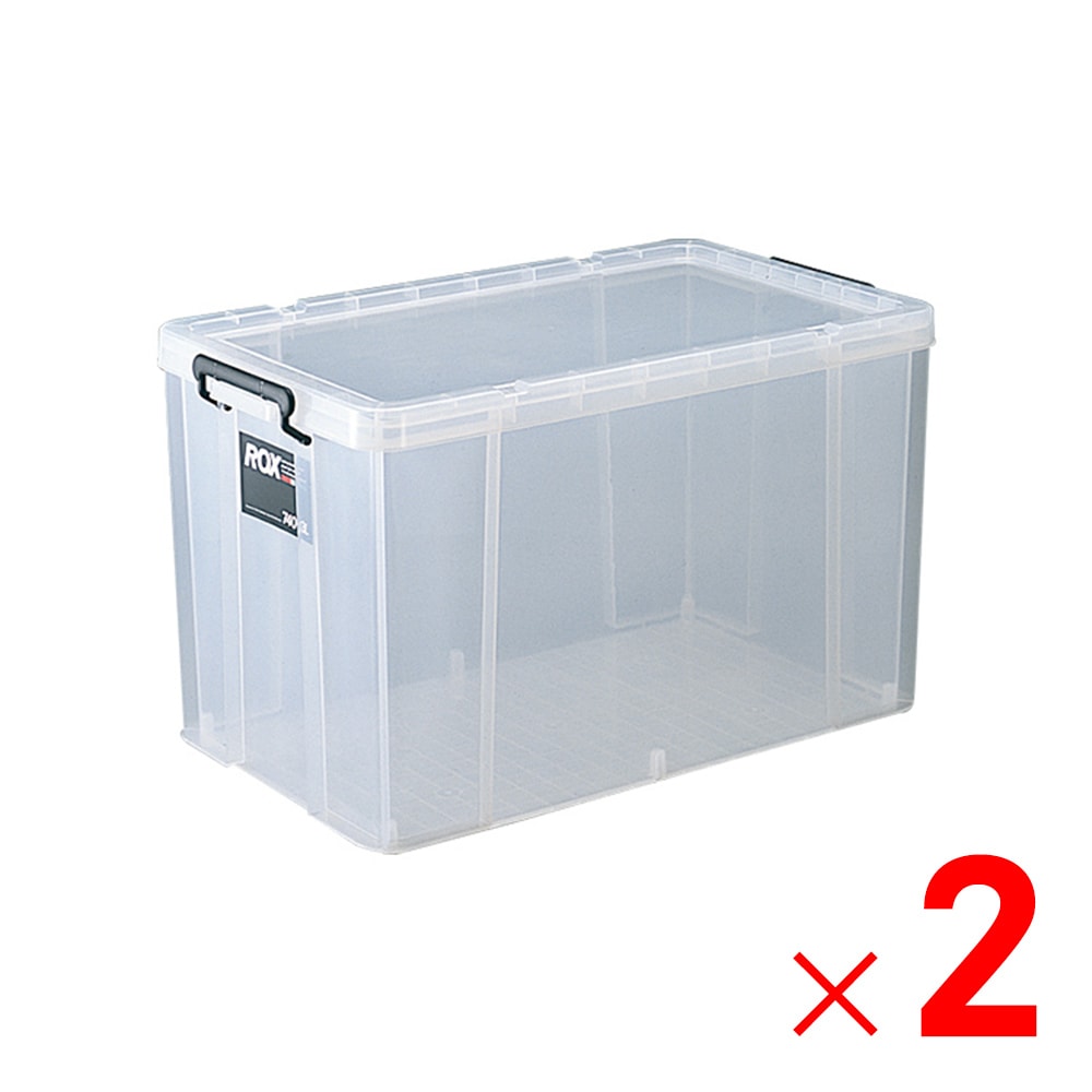 【送料無料】天馬 クローゼット収納 ロックス 740-3L 収納ケース×2個 ケース販売