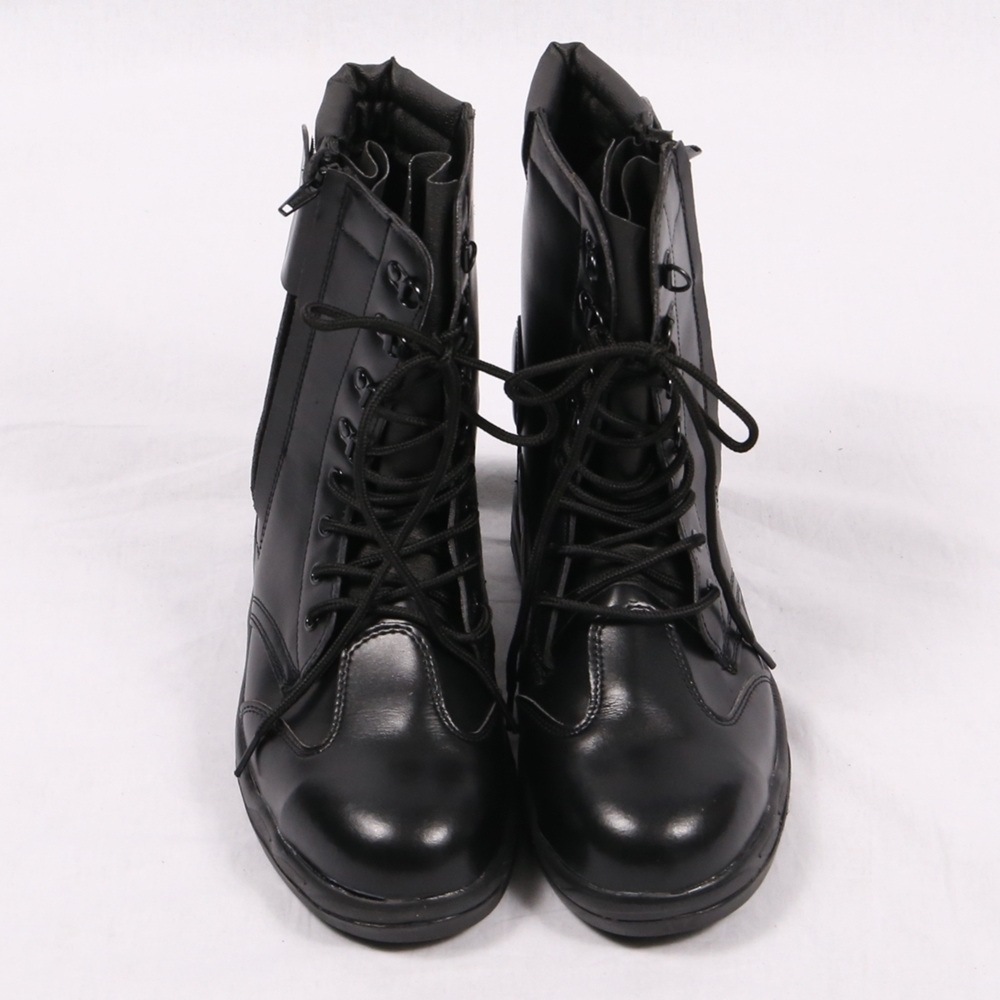 送料無料】ジプロア セーフティ長編みブーツ 半長靴 ファスナー付