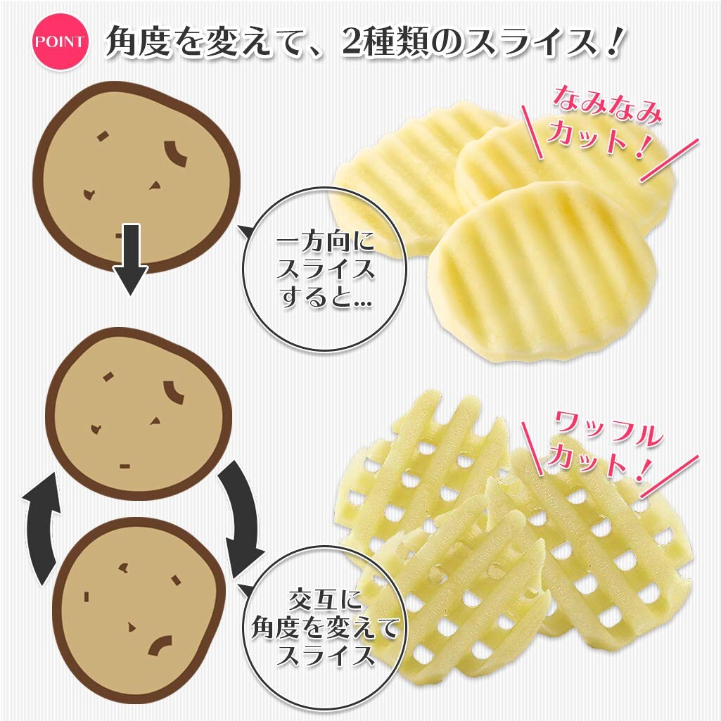 下村工業 フルベジ なみなみワッフルスライサー FV-636 | キッチン