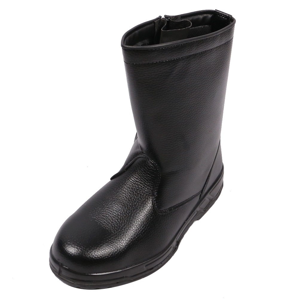 ここ 送料無料】コーコス 半長靴 ブラック 26.0cm 鉄製先芯 ZA-817 | 作業