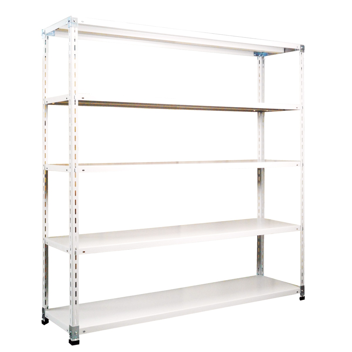 【送料無料】【法人限定】福富士 スチールラック 130kgタイプ 幅1825×奥行475×高さ1800mm 5段 エクセレントタイプ FXBC-4 【メーカー直送・代引不可・置配不可・配送地域限定】