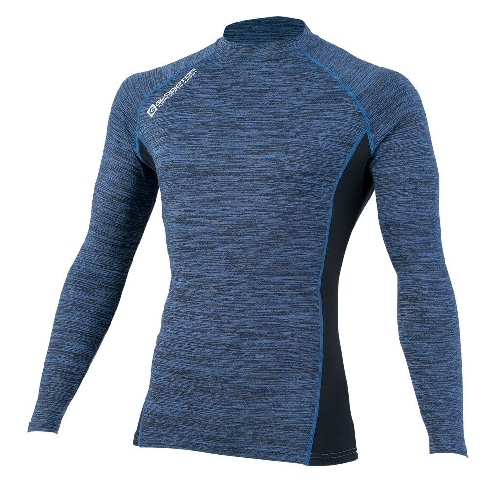 グラディエーター ウォームパワーサポートローネック ブルー 3L G-51048