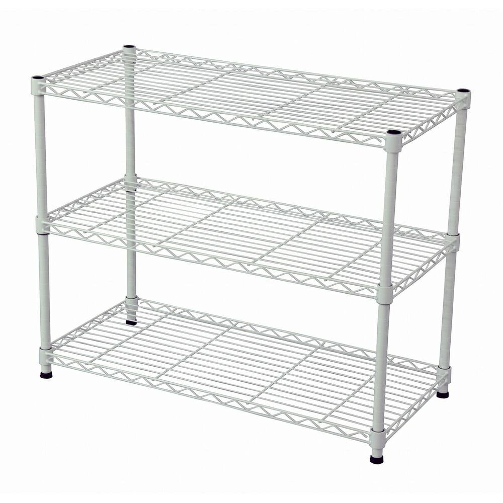 送料無料】ルミナスノワール フリーラック 黒 4段 幅81×奥行41×高さ