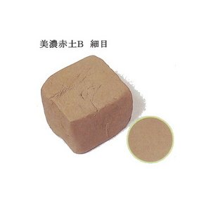 【送料無料】2個まで1個口 【本焼き粘土】 美濃赤土Ｂ 細目 10kg T2255-549