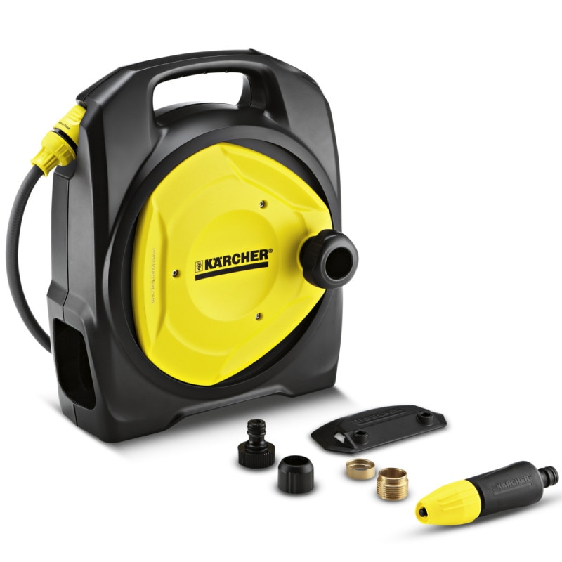 【送料無料】ケルヒャー コンパクトホースリール 万能口金(大)付 2.645-292.0