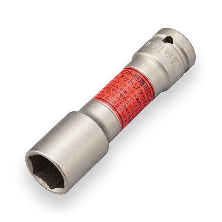 【在庫限り】TONE トネ インパクト用薄形ロングホイルナットソケット 12.7mm×19mm 4A-19LN
