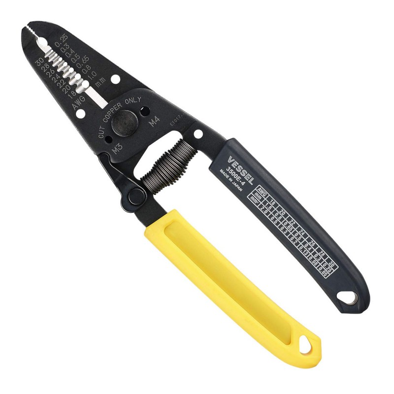 ベッセル ワイヤーストリッパー ねじカッター付き 3500E-4
