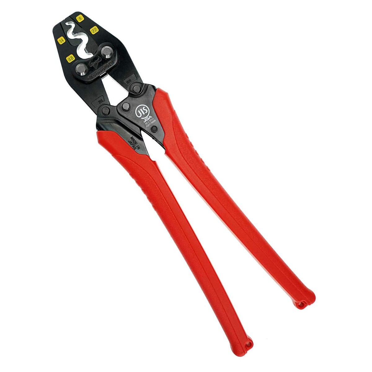 送料無料】ツノダ 圧着工具 裸端子・スリーブ P・B 用 TP-38 | 工具