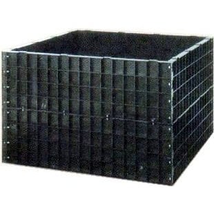 【送料無料】【法人限定】サンポリ 堆肥ワク角型 1100L 1240×1240×800mm A-22 【メーカー直送・代引不可・置配不可・配送地域限定】