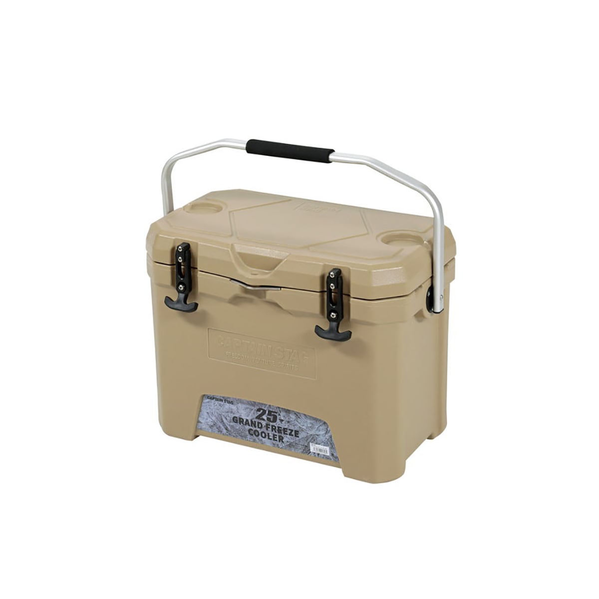 【送料無料】キャプテンスタッグ グランドフリーズ クーラー 25L 大型 クーラーボックス UE-65