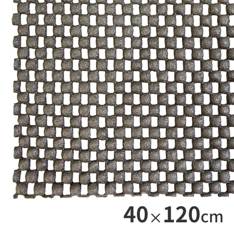 メーカー欠品中 次回8月中旬入荷予定です すべり止めマット ブラック M 40×120cm アークランズ