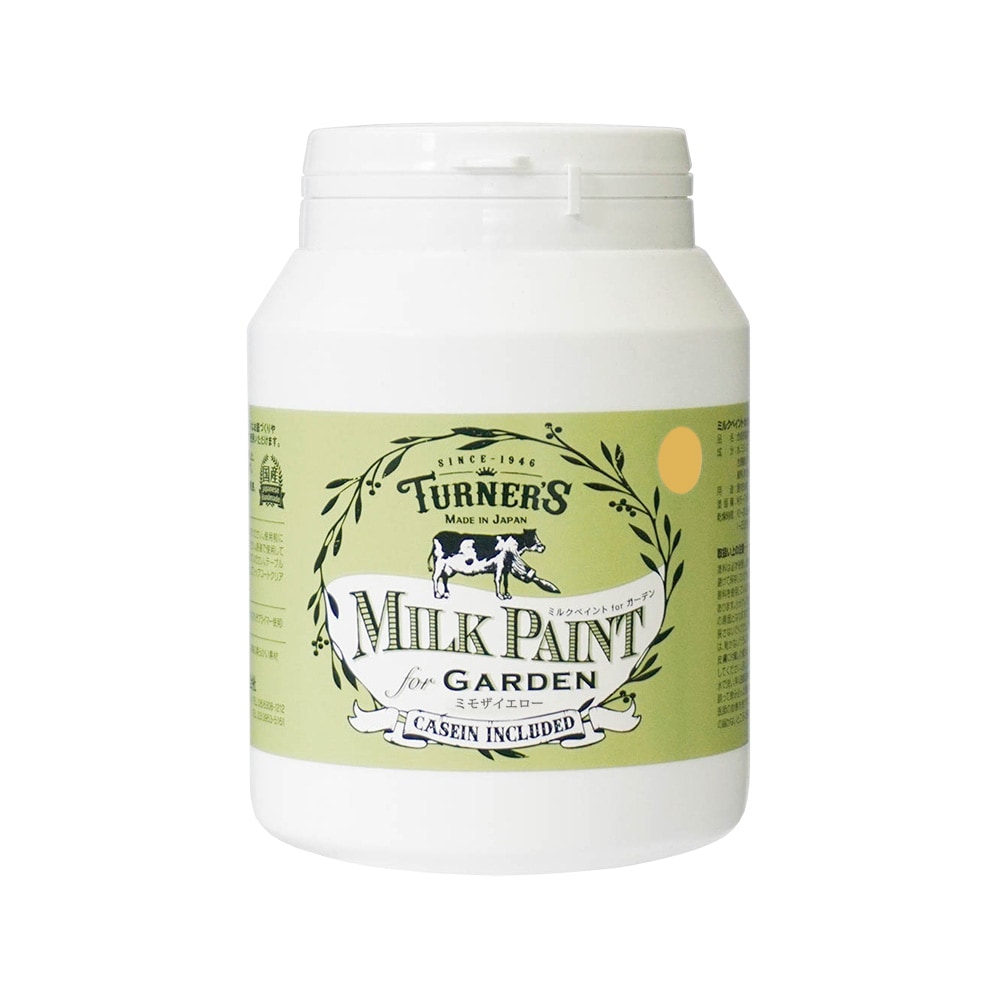 ターナー色彩 ミルクプロforガーデン ミモザイエロー 450ml