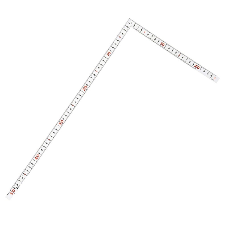 シンワ測定 曲尺ホワイト名作 50cm/尺5 11109