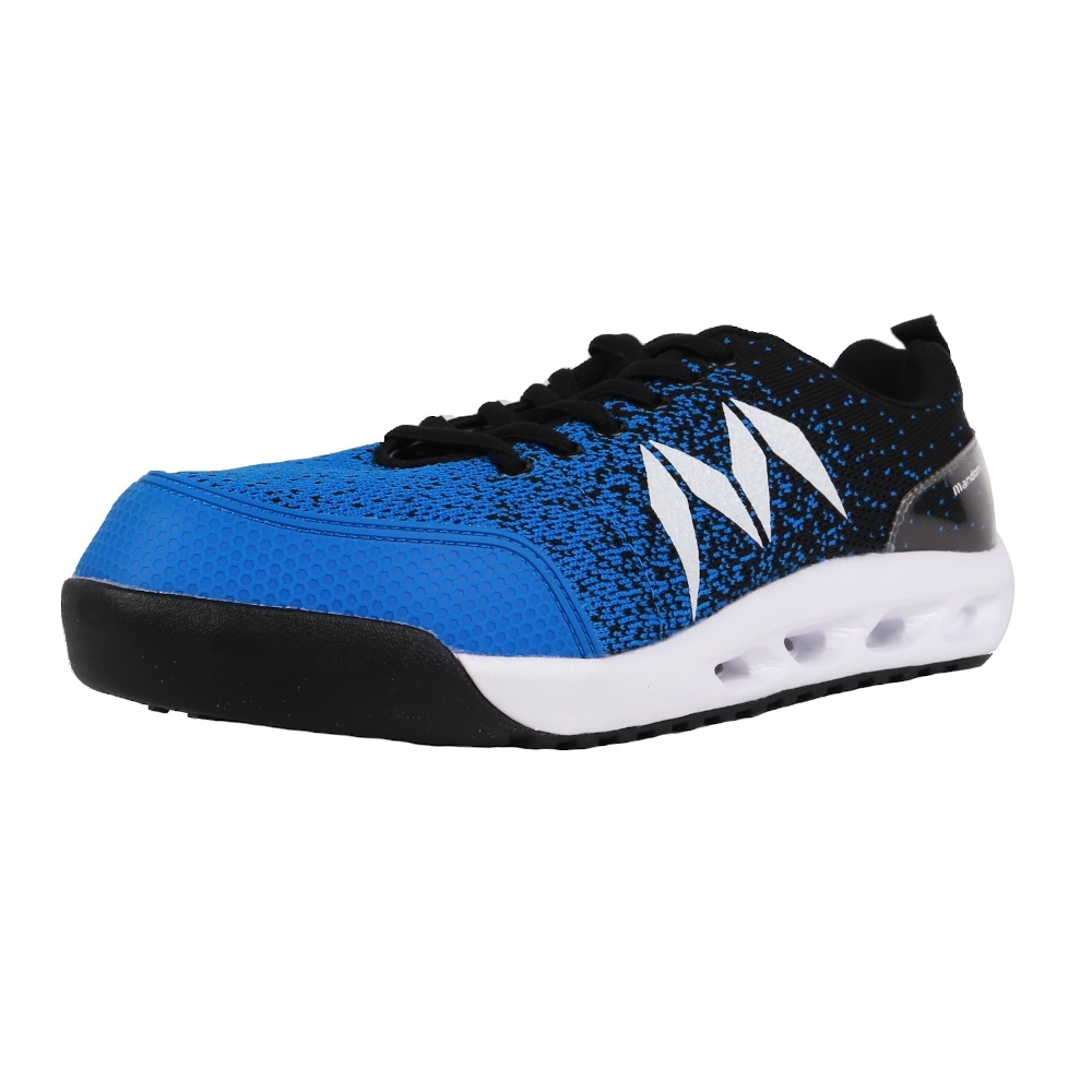 丸五 マンダムニット ブルー 26.0cm #001 安全作業靴 JSAA認定 | 作業