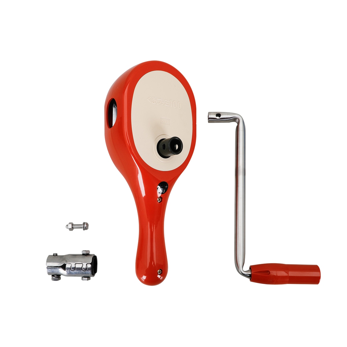 【送料無料】誠和 ハウス巻上げ換気装置 くるファミ100 100ｍ用