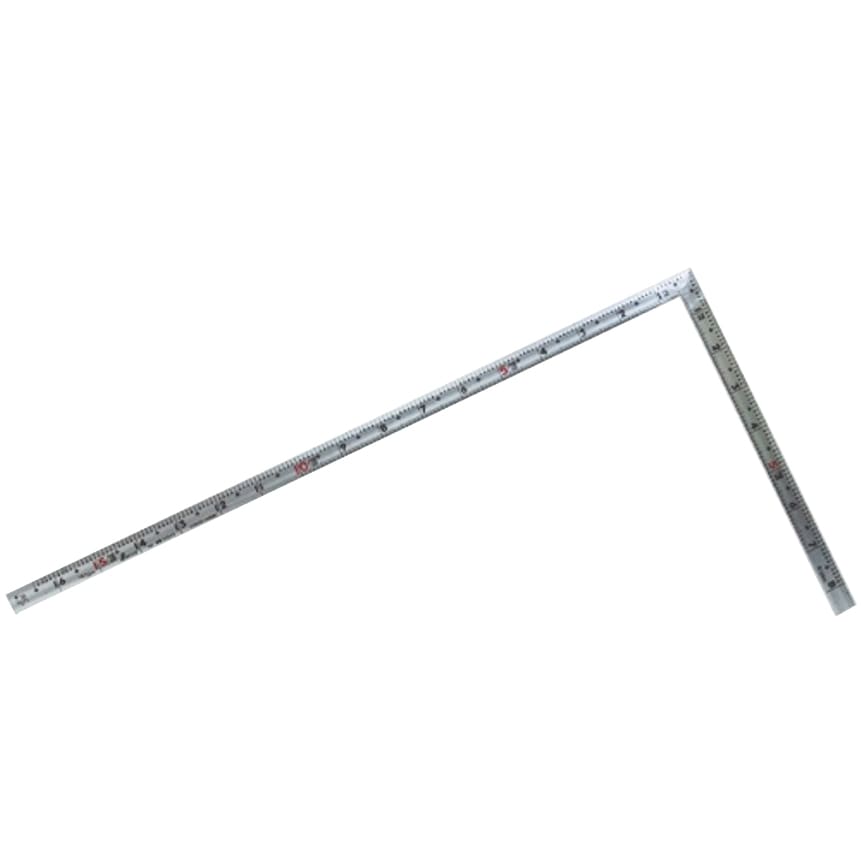 シンワ測定 曲尺同厚 シルバー1尺6寸/50cm 併用目盛 名作 10645