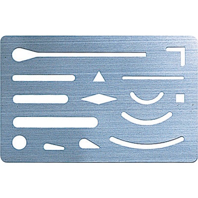 シンワ測定 字消板 ステンレス製 70963